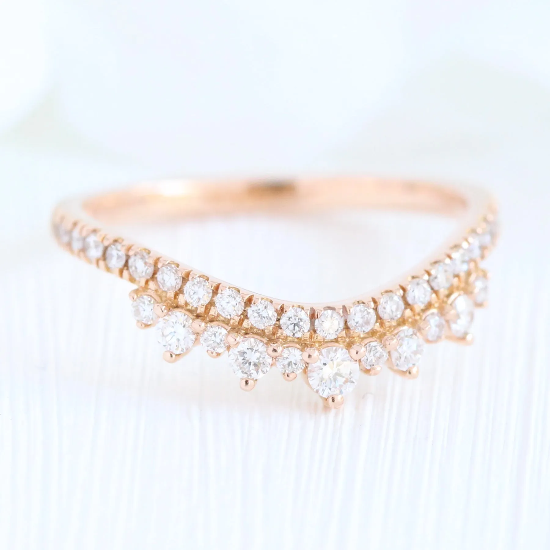 1.71 Ct Oval Halo Diamond Ring Set w/ Lab Diamond and Crown Wedding Band