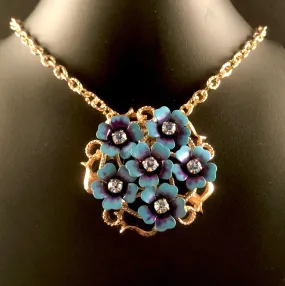 1972 Avon Love Blossoms Necklace