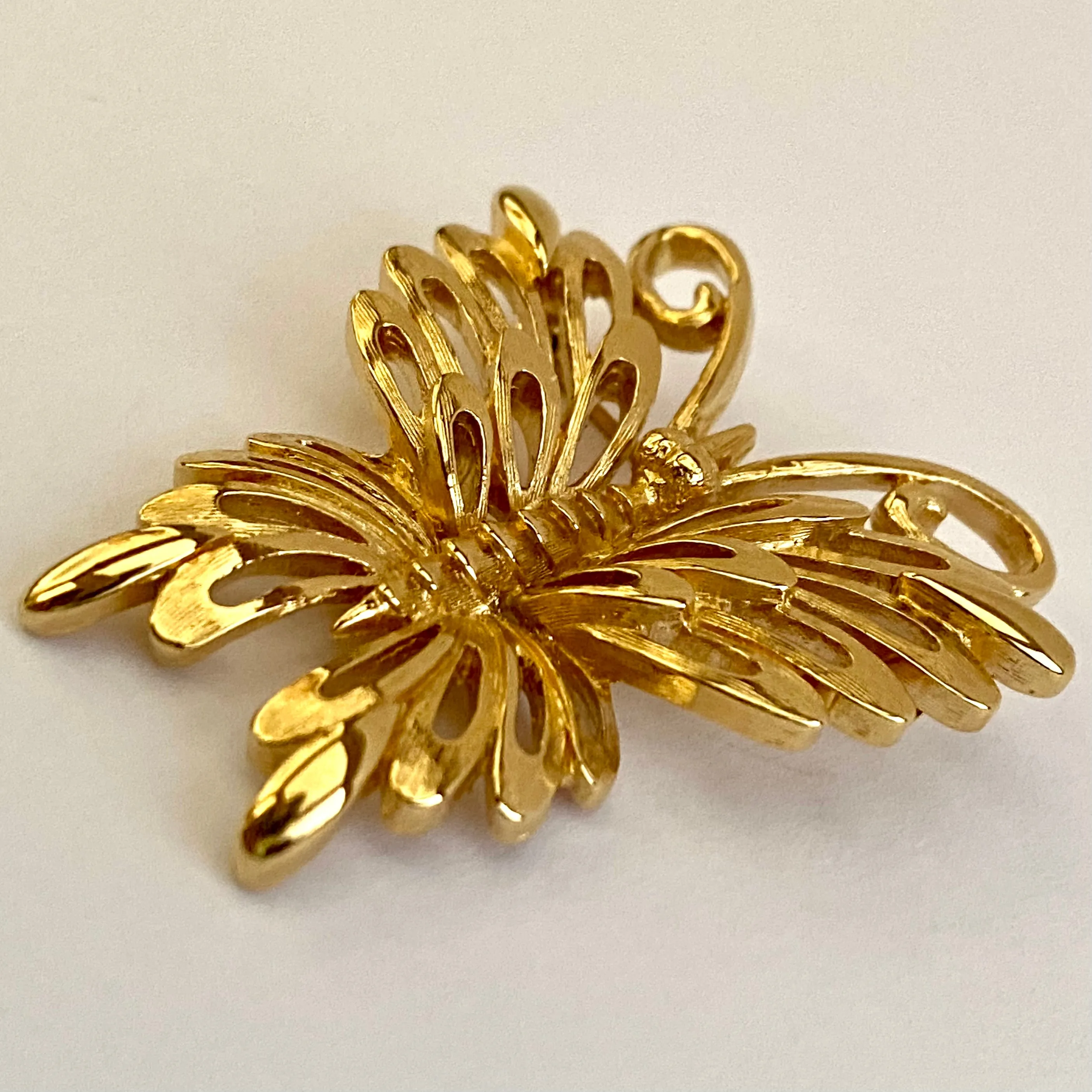 1980s Monet Butterfly Brooch