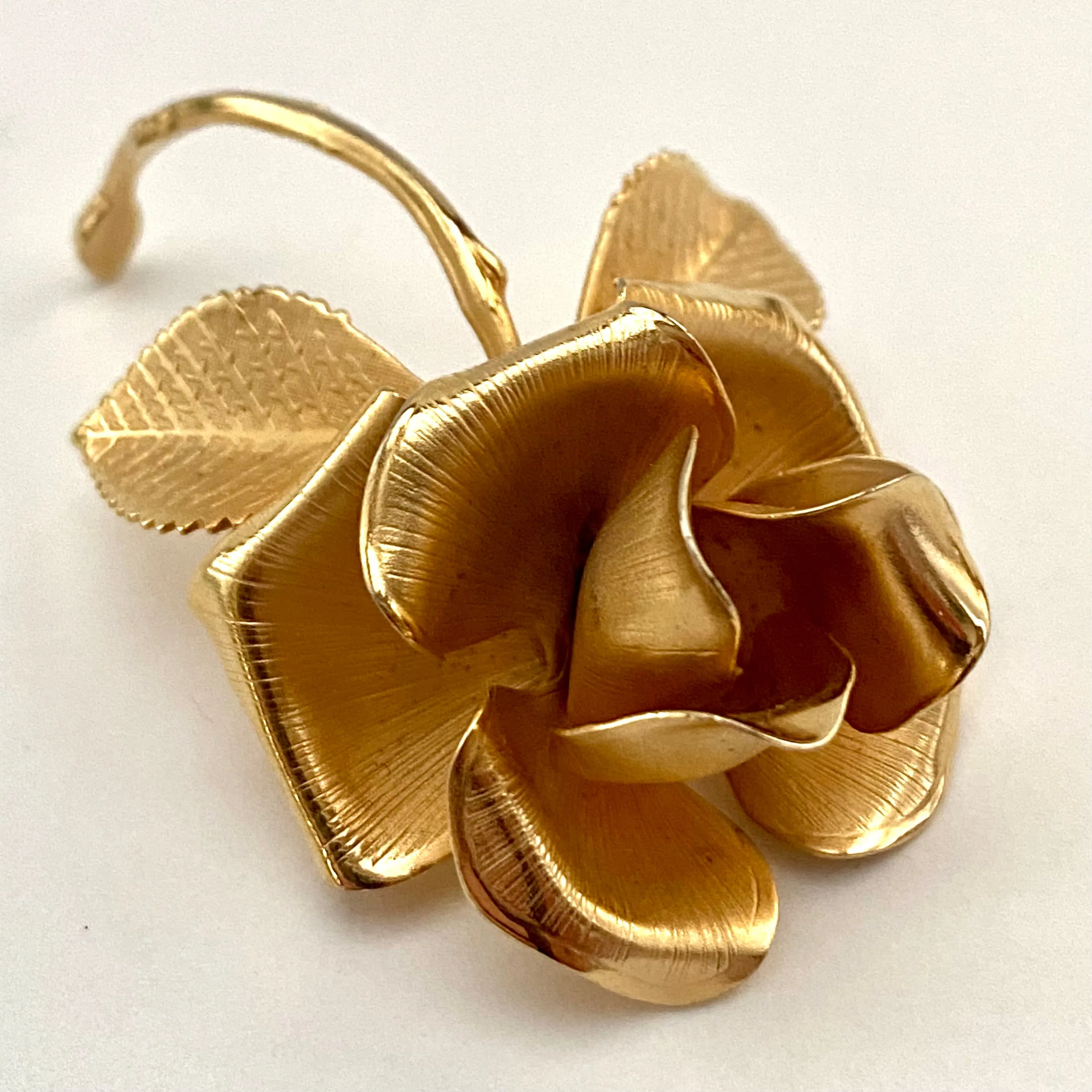 1981 Cerrito Rose Brooch