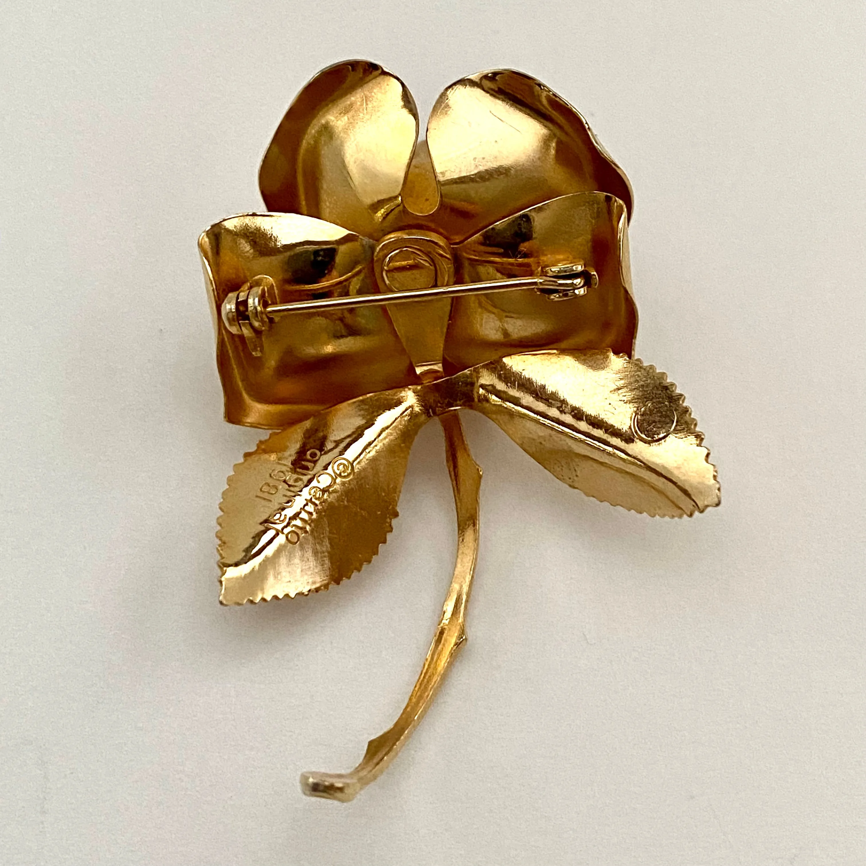 1981 Cerrito Rose Brooch