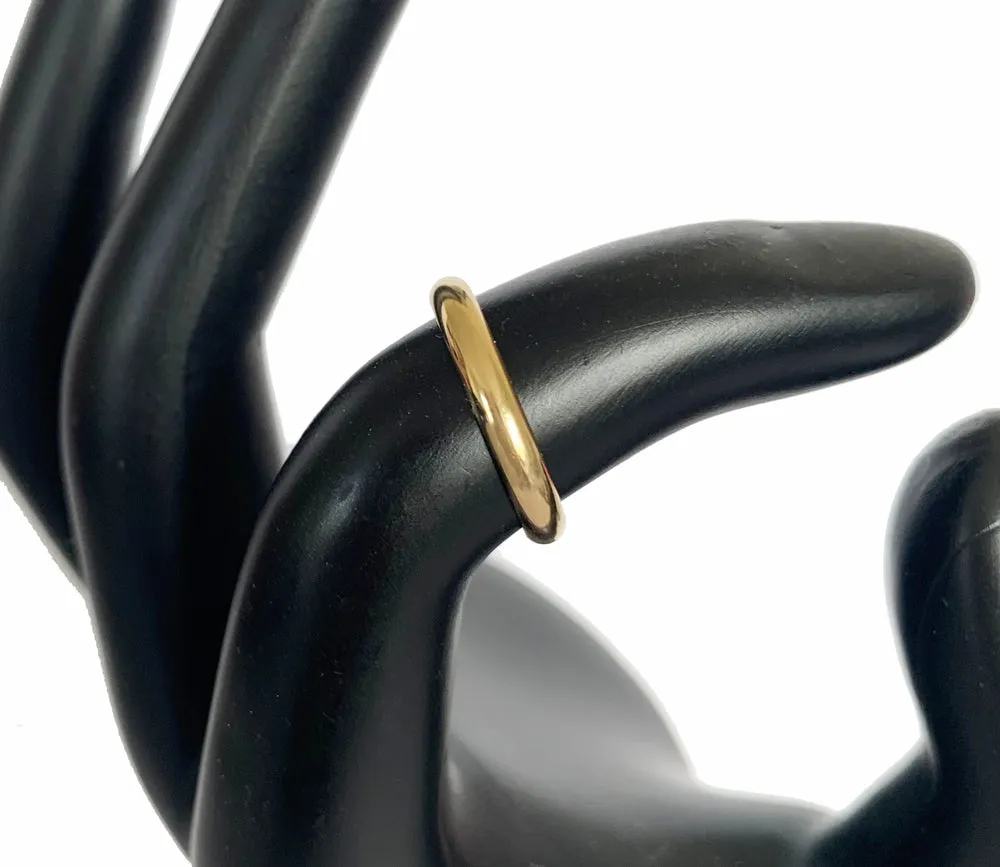 3mm Band Gold Fill