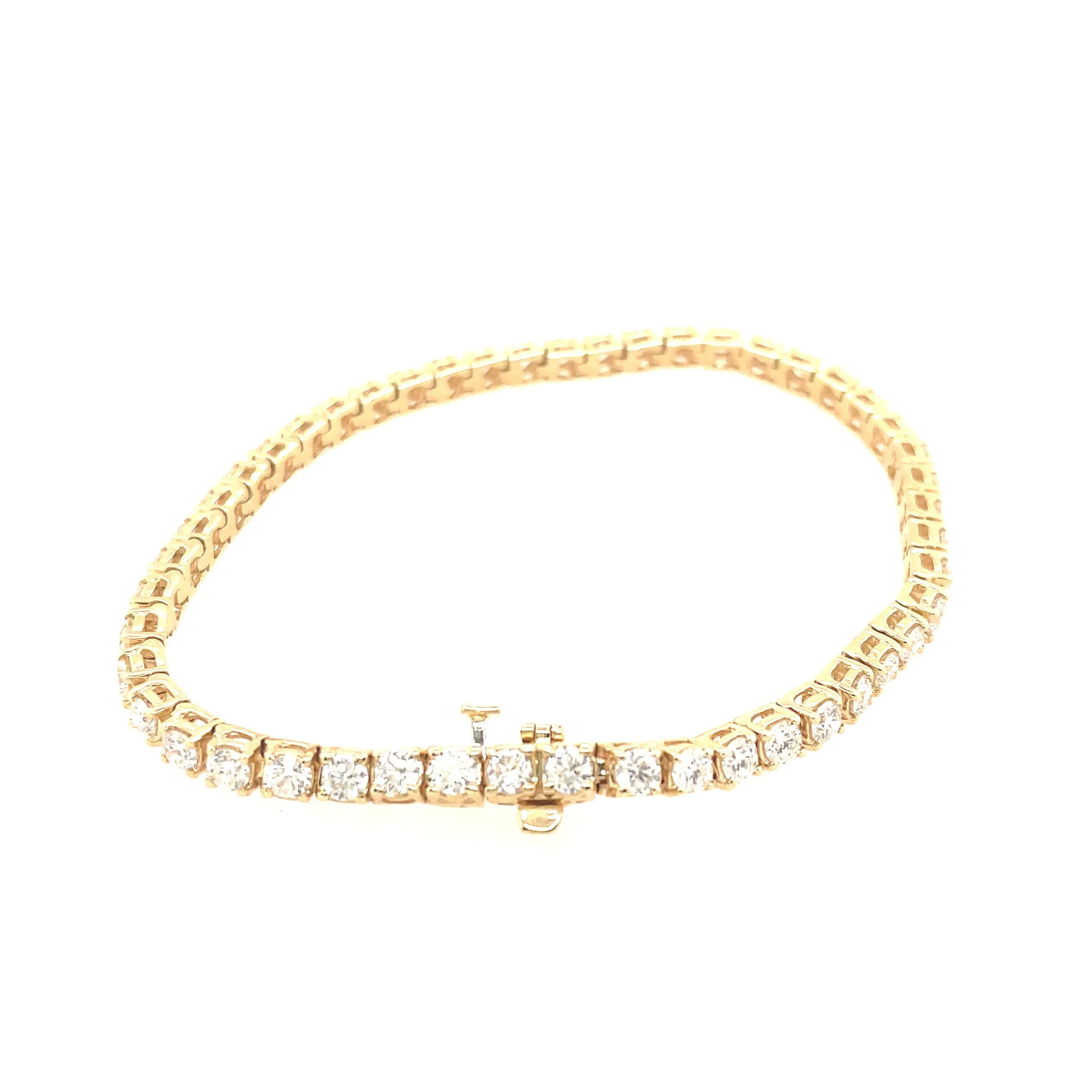 5.28CTW Diamond Tennis Bracelet