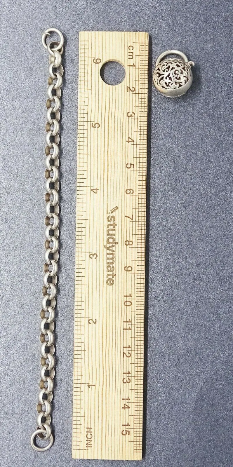 925 Sterling Silver Belcher Chain Bracelet