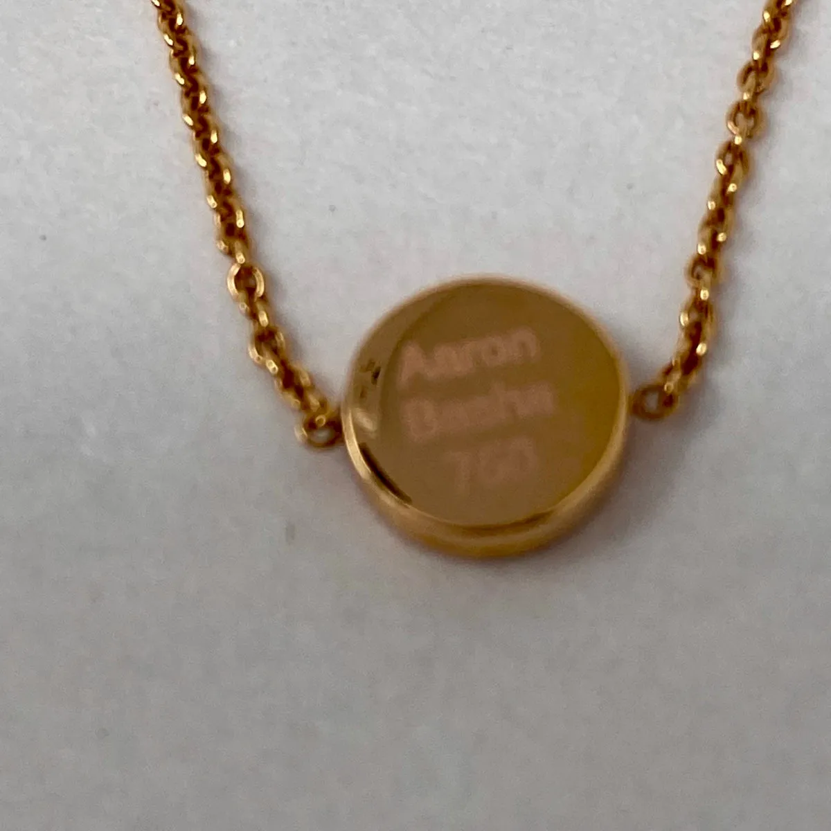 Aaron Basha 18K Rose Gold Evil Eye Pendant Bracelet