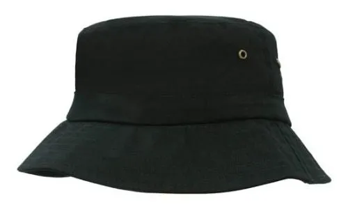 Adjustable Childs Bucket Hat with Toggle