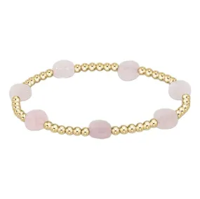 Admire Gold 3mm Bead Bracelet - Gemstones