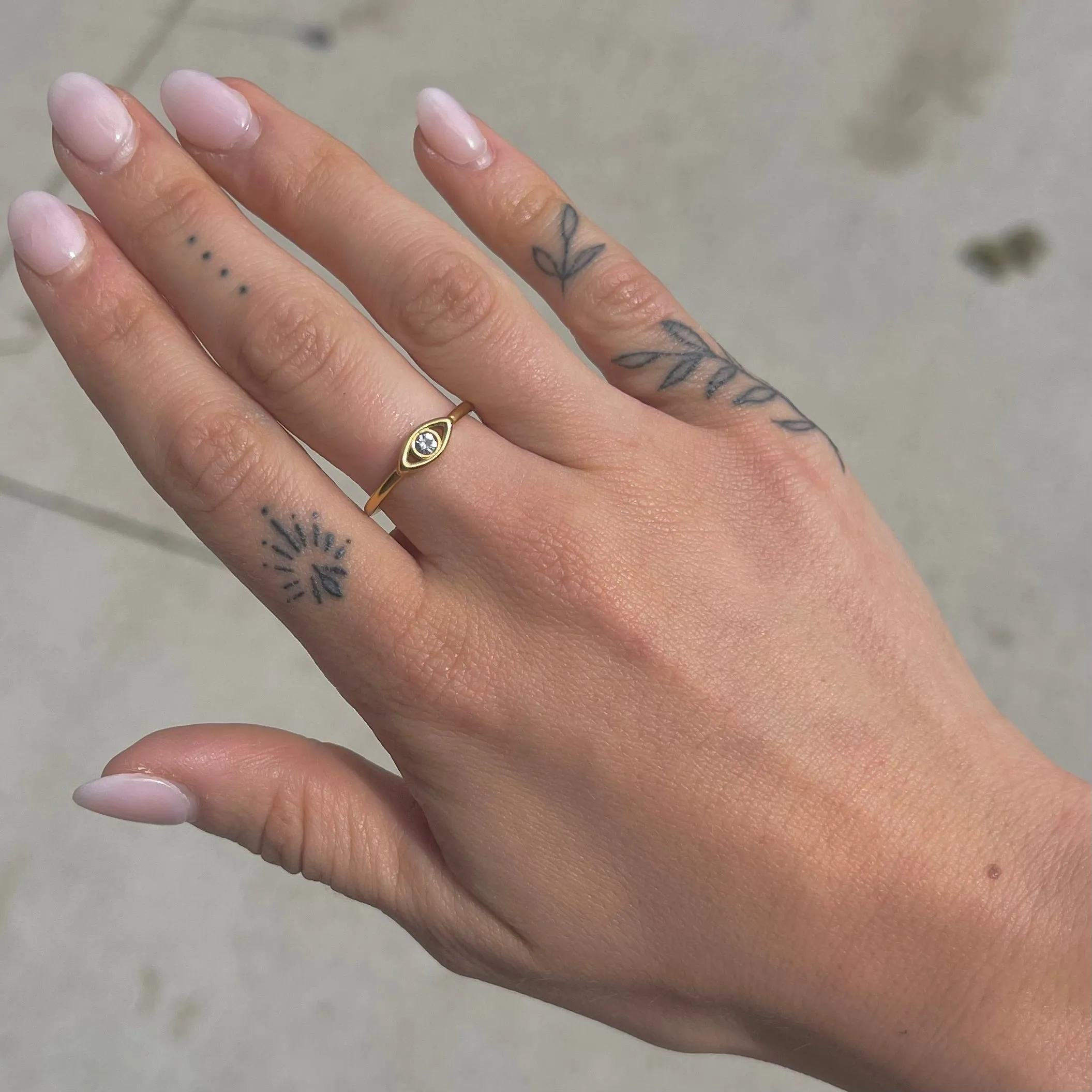 Alex Evil Eye Gem Ring