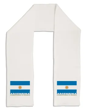 Argentina Flag Adult Fleece 64&#x22; Scarf