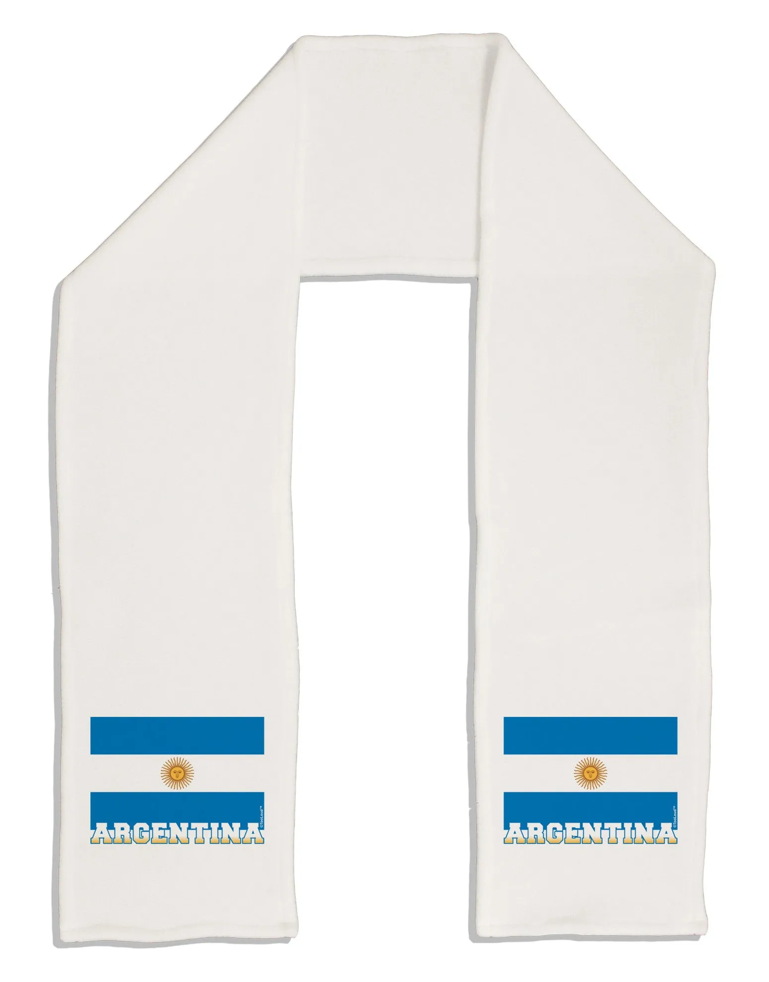 Argentina Flag Adult Fleece 64&#x22; Scarf