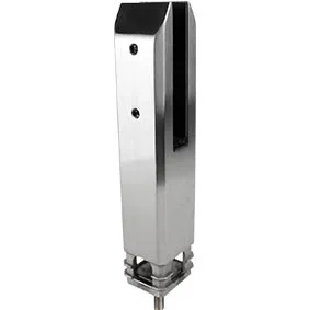 Balustrade Spigot Madrid Deluxe SS2205 Core Drill Spigot With Dress Ring (suits 15mm to 17.52mm glass)