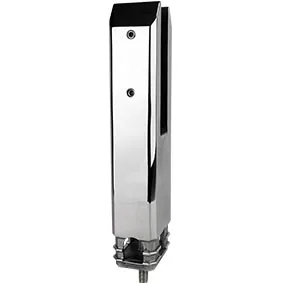Balustrade Spigot Madrid Deluxe SS2205 Core Drill Spigot With Dress Ring (suits 15mm to 17.52mm glass)