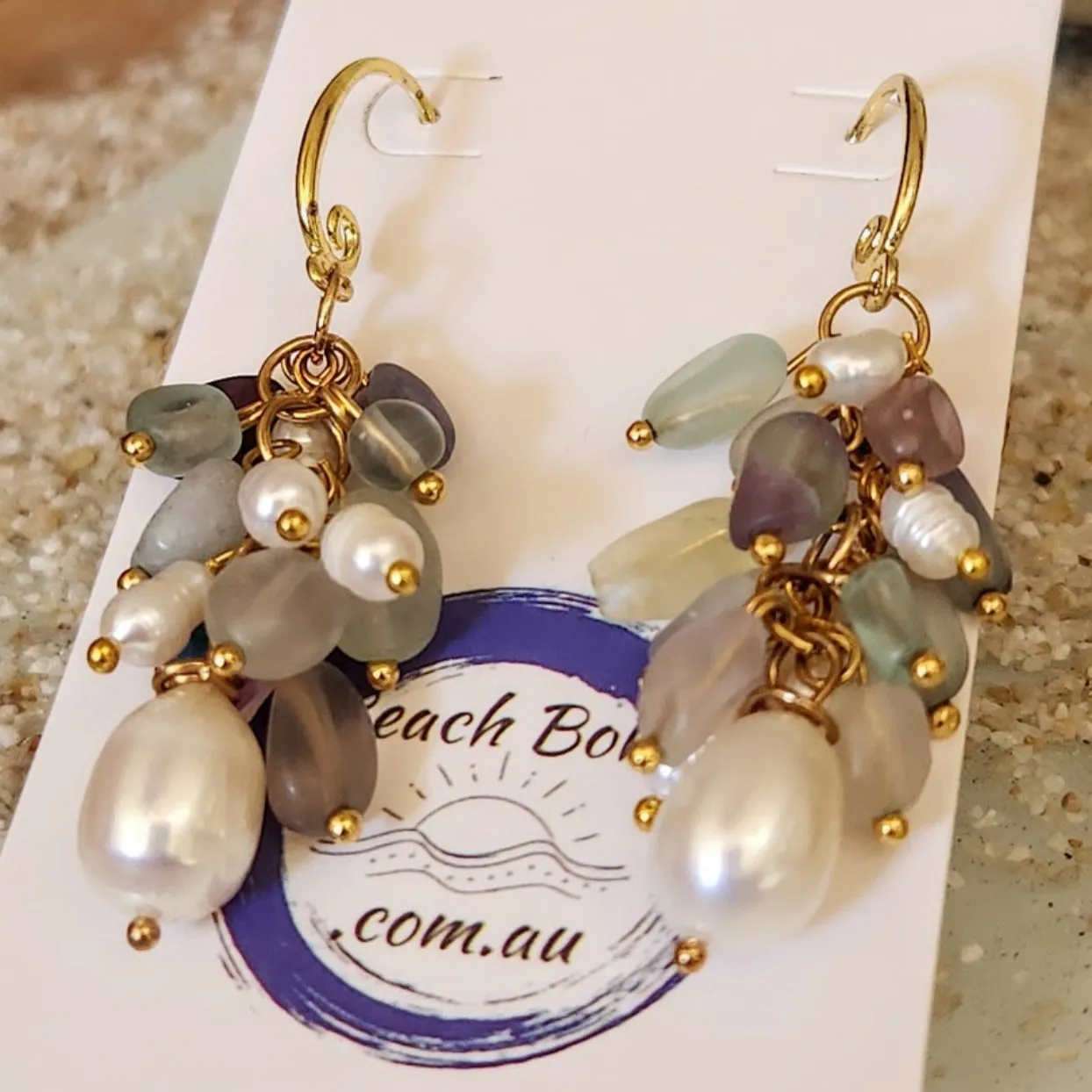 BAROQUE PEARLS - DANGLES EARRINGS
