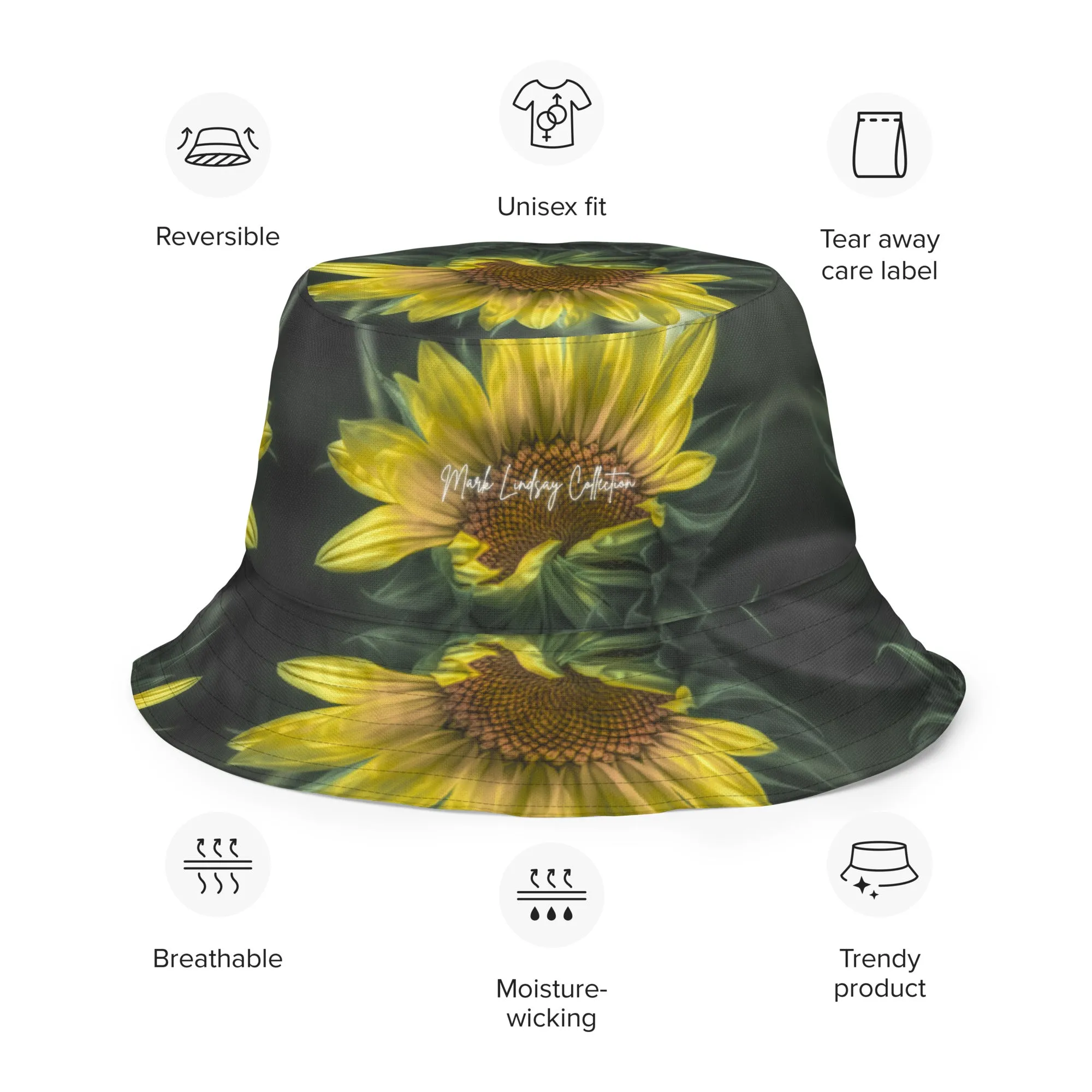Bashful Brilliance Reversible Bucket Hat