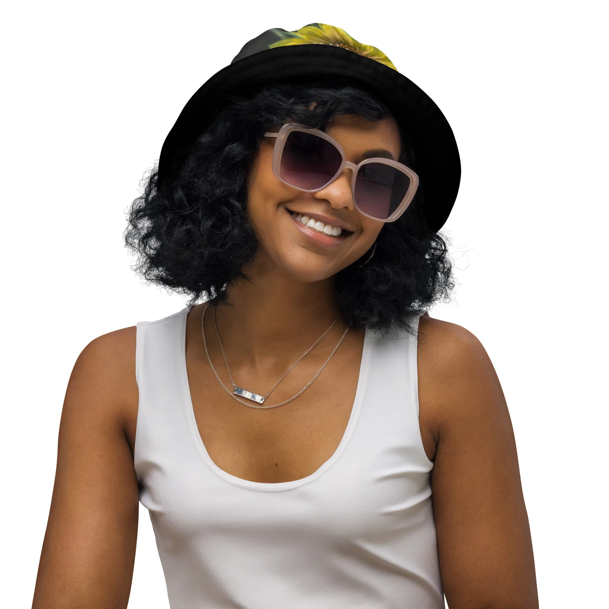 Bashful Brilliance Reversible Bucket Hat