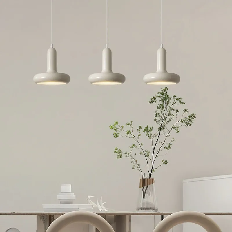 Bauhaus Restaurant Pendant Lights Nordic Medieval Designer Dining Bar Table Lamp Retro White Bedroom Bedside Ceiling Chandelier