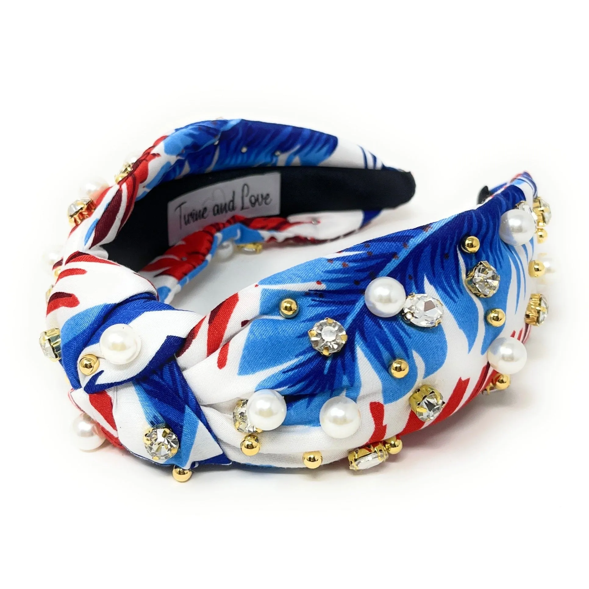 Bay Jeweled Knot Headband