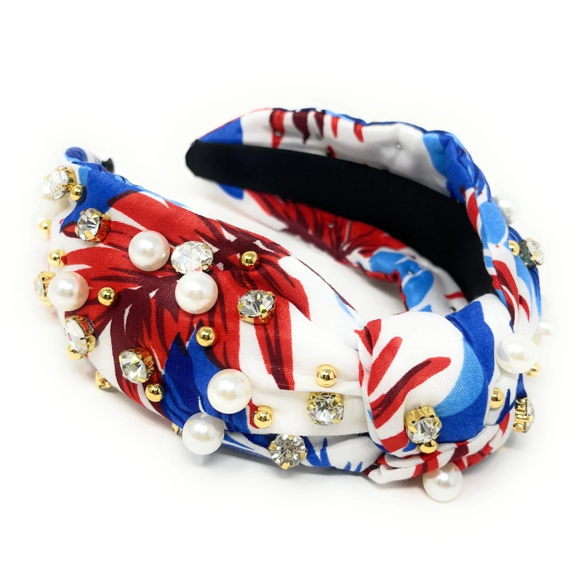 Bay Jeweled Knot Headband