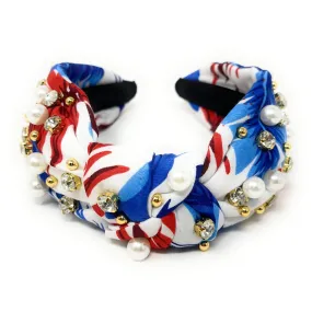 Bay Jeweled Knot Headband