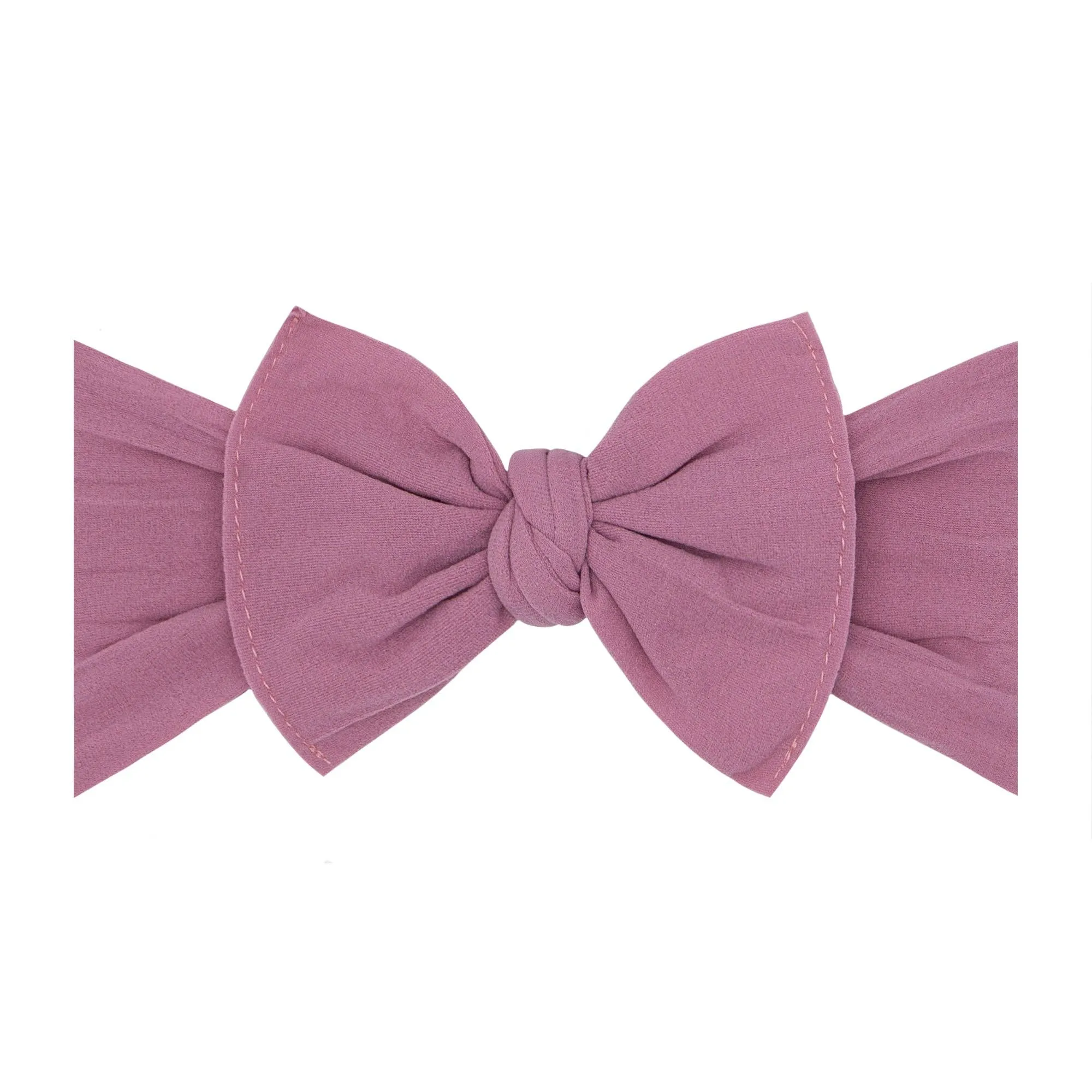 BBB Knot Headband in Mauve