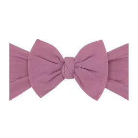 BBB Knot Headband in Mauve