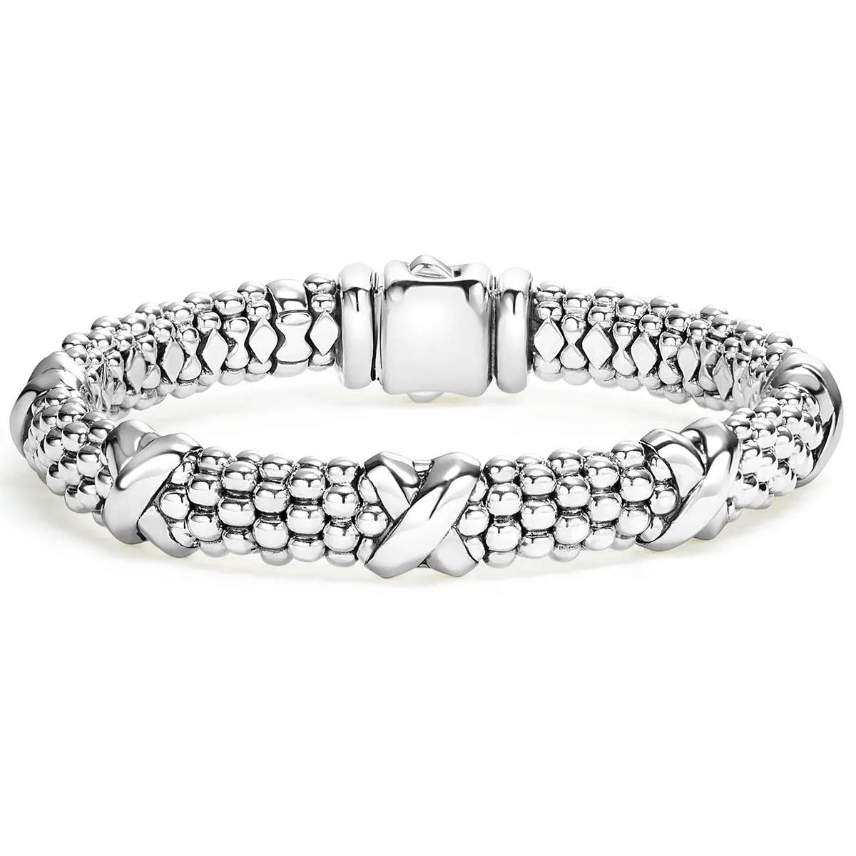 Beaded X Bracelet