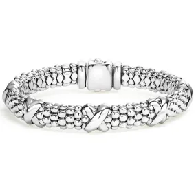 Beaded X Bracelet