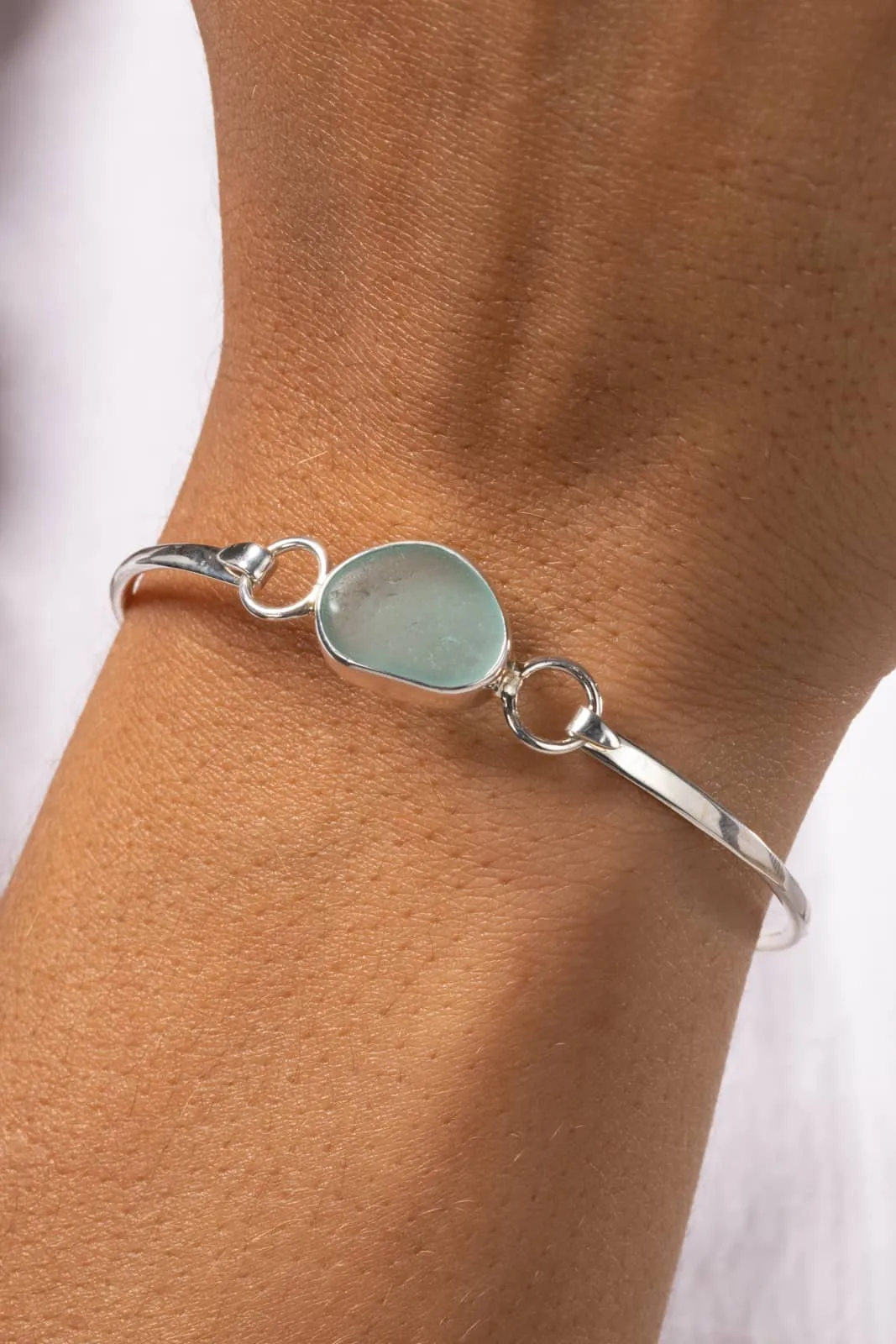 Bezel Bangle Bracelet with Gift Box