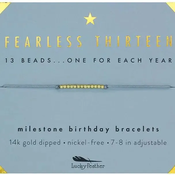 Birthday Milestone Bracelet 13
