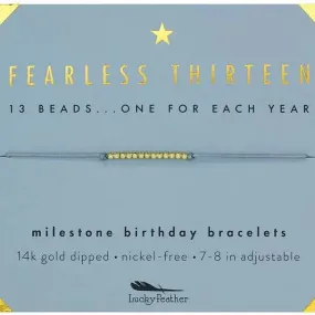 Birthday Milestone Bracelet 13