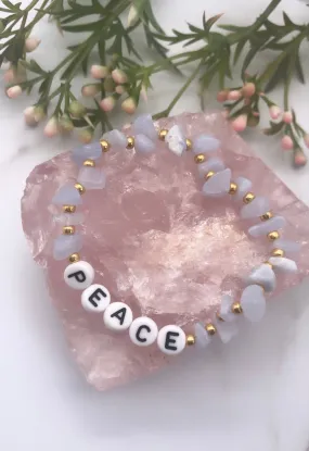 Blue Lace Agate Bracelet