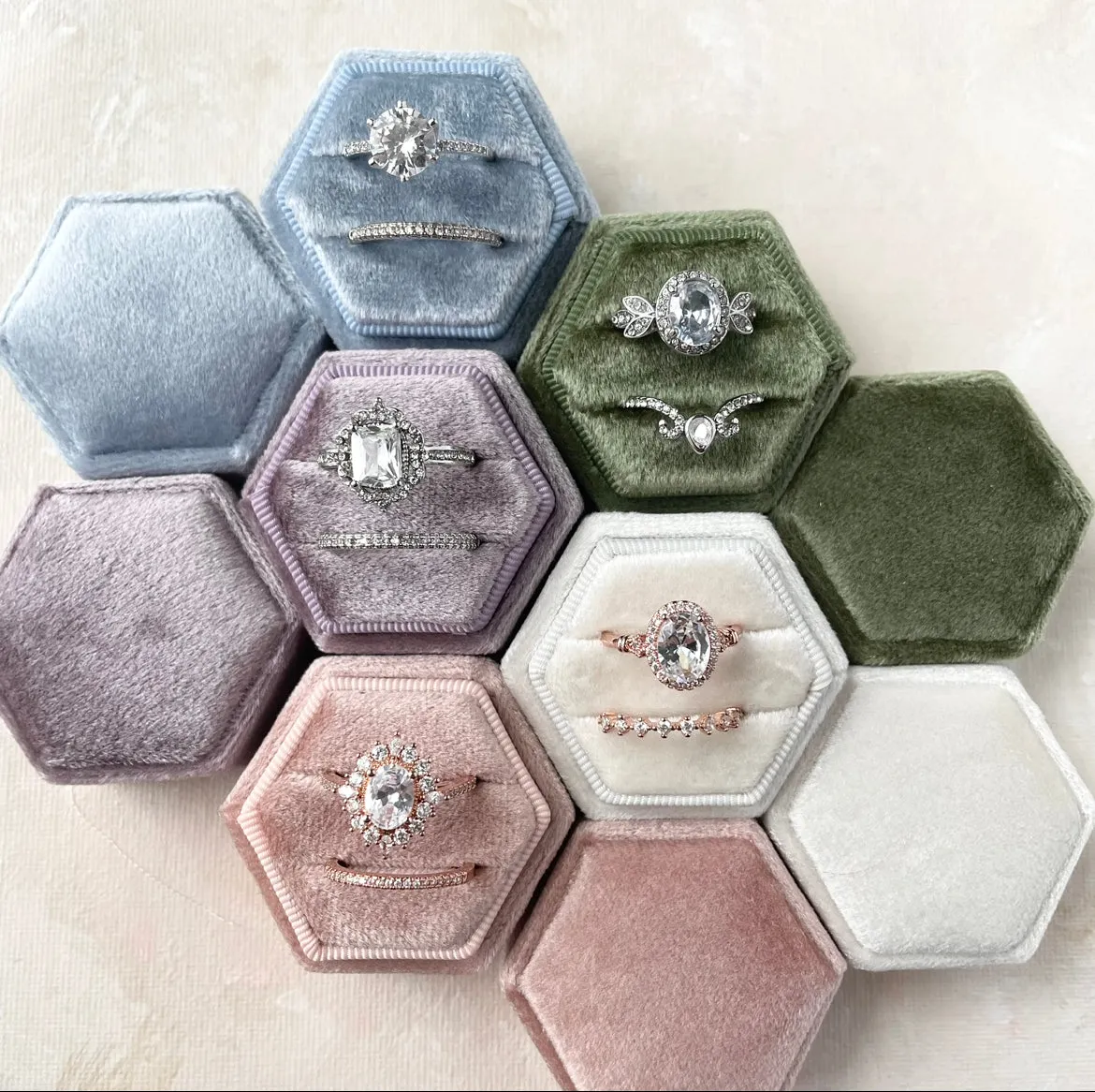 Blush Ring Box