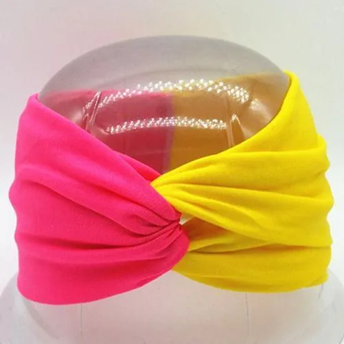 Boho Twist Colorblock Headband