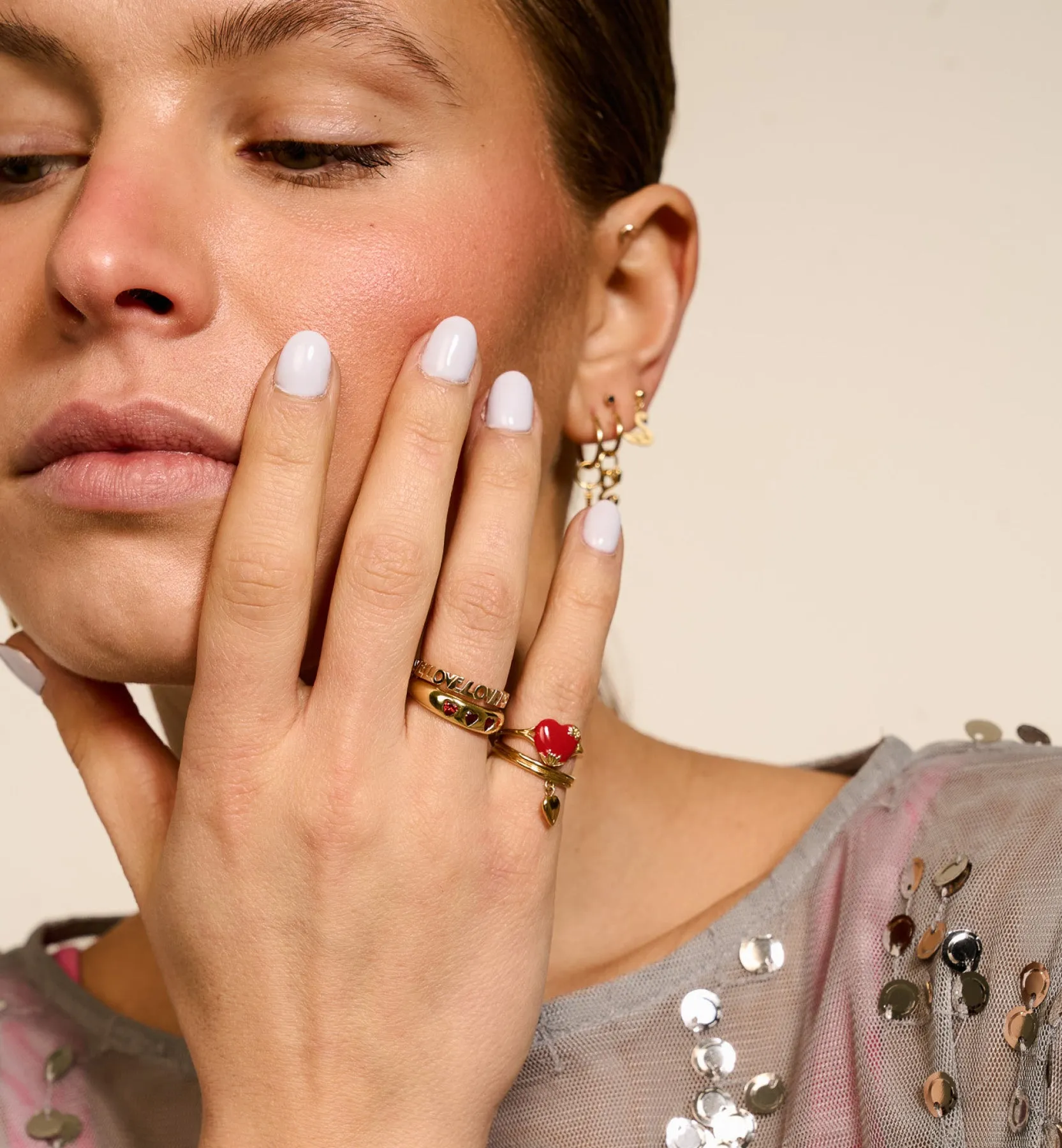 Brilliant Muse Pinky Ring