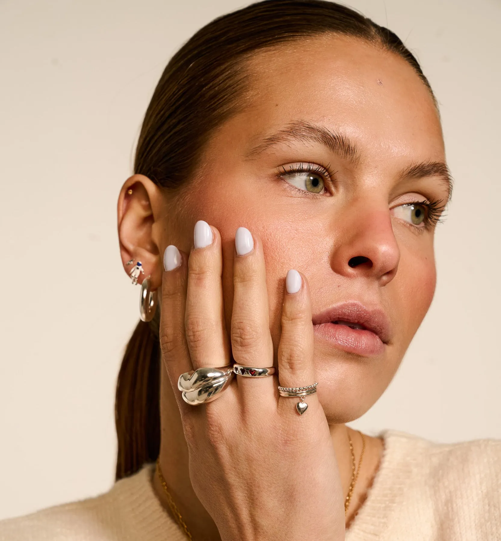 Brilliant Muse Pinky Ring