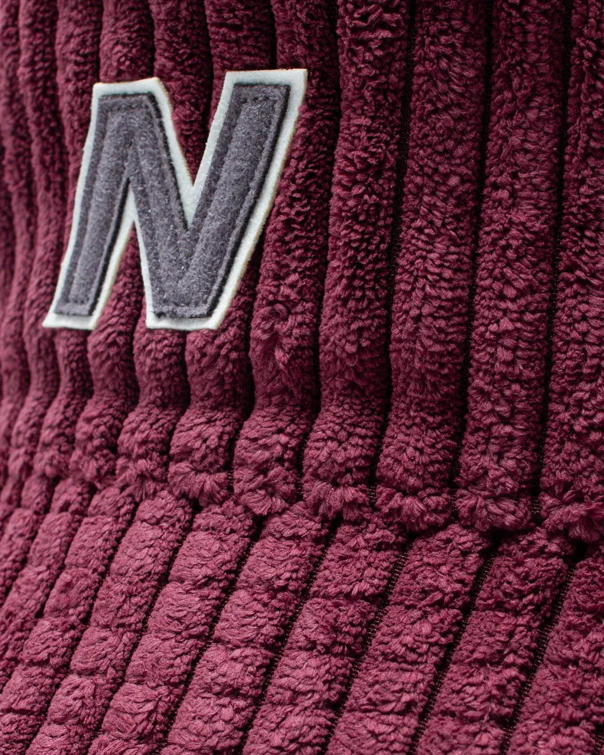 BUCKET HAT CORDUROY BURGUNDY