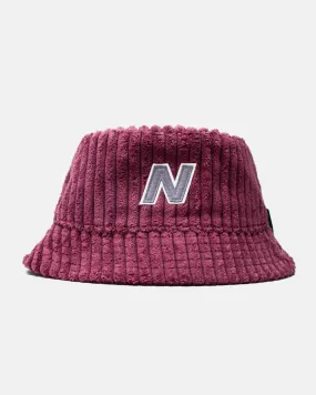 BUCKET HAT CORDUROY BURGUNDY