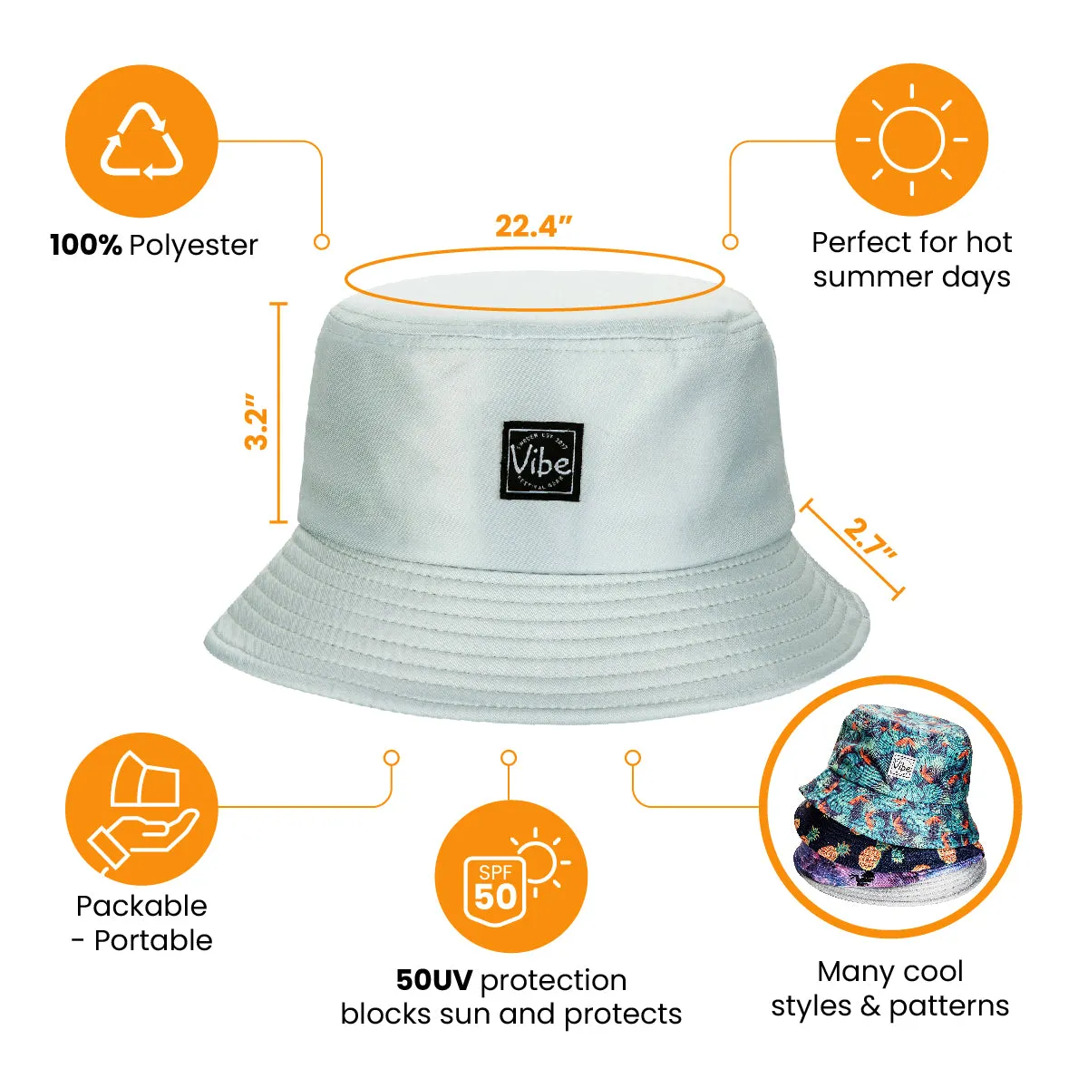 Bucket Hat - Gray