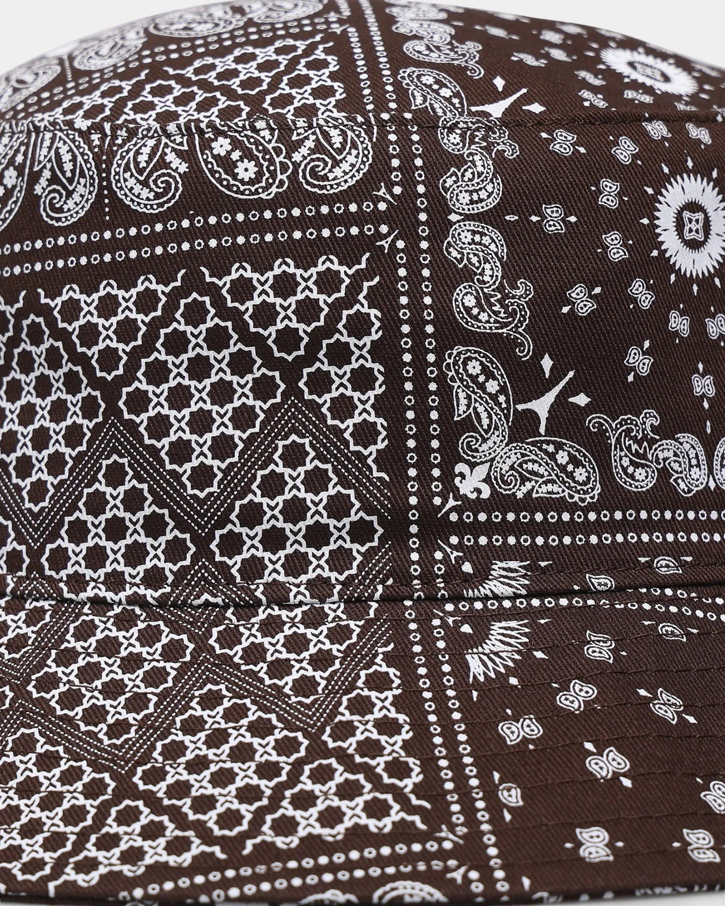 Carre Bandana Ultra Bucket Hat Dark Brown