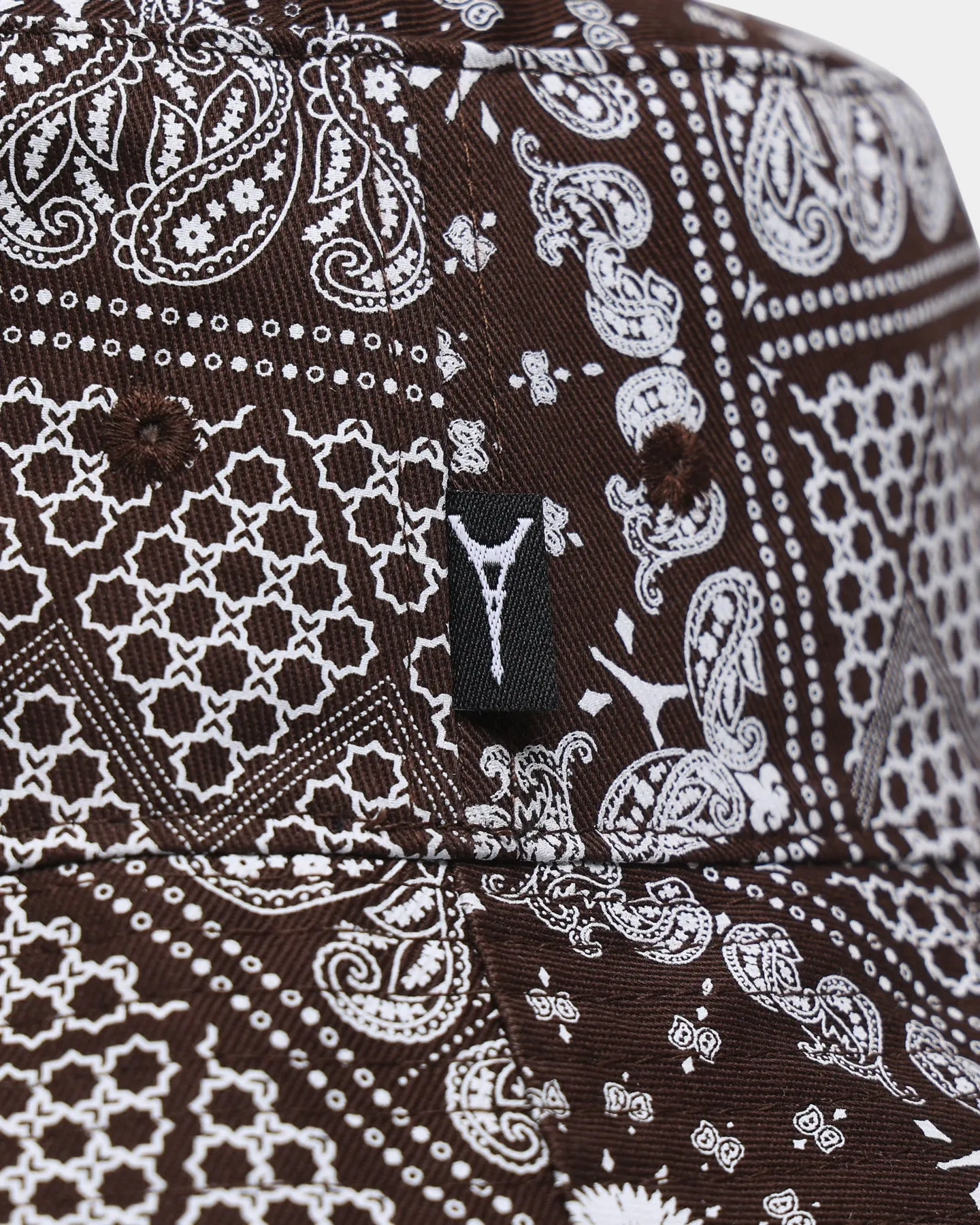 Carre Bandana Ultra Bucket Hat Dark Brown