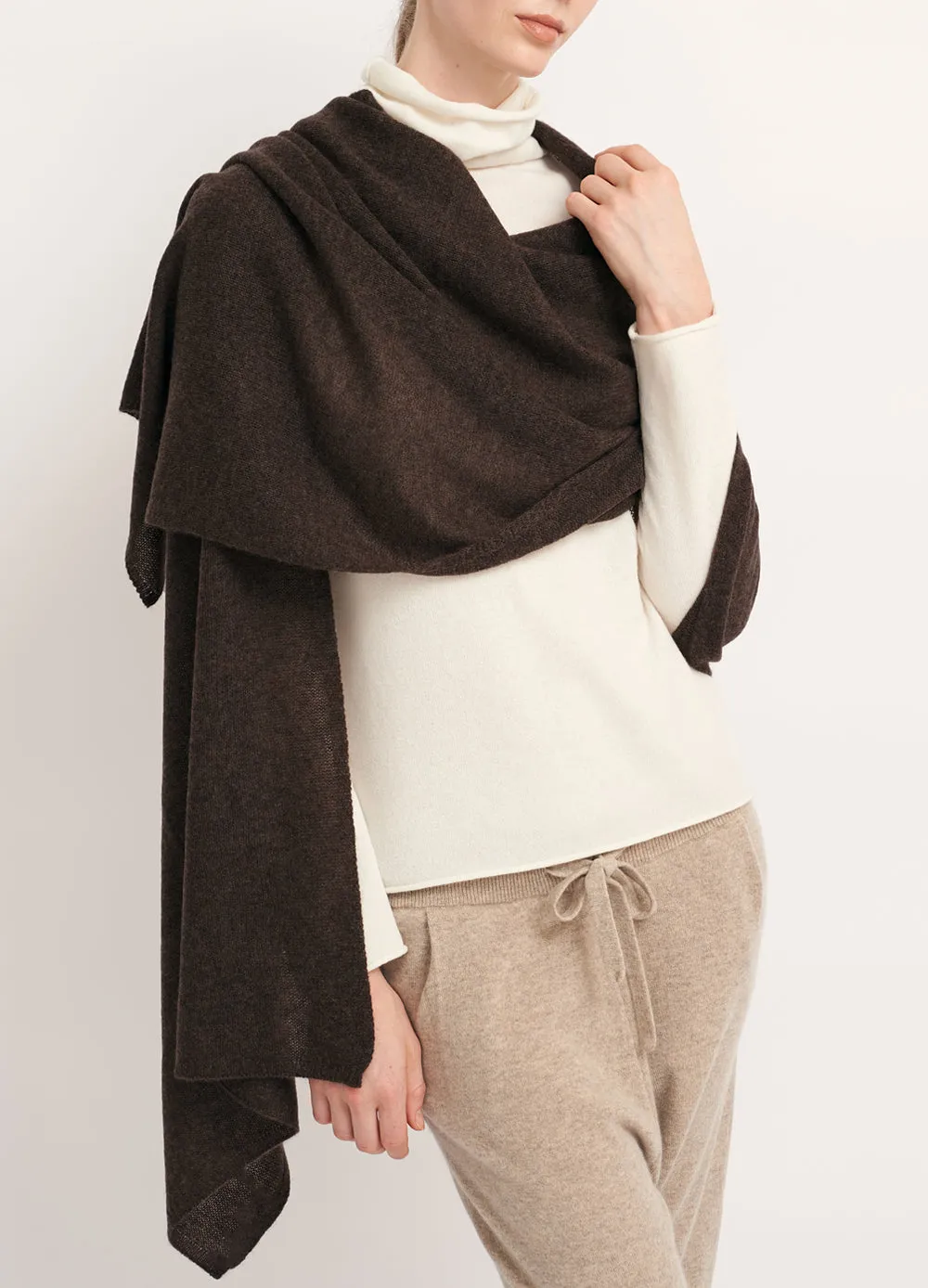 Cashmere Scarf Shawl in One by Cashmerism