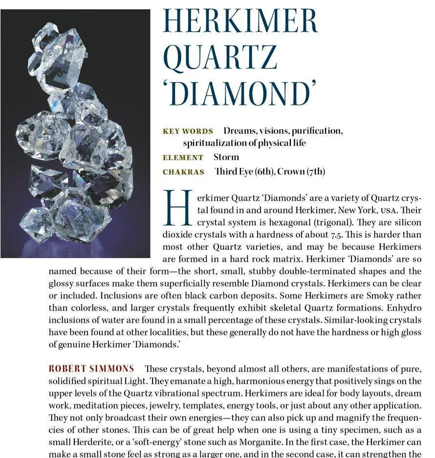 Cinnazez Azeztulite Herkimer Diamond Crystal Pendant