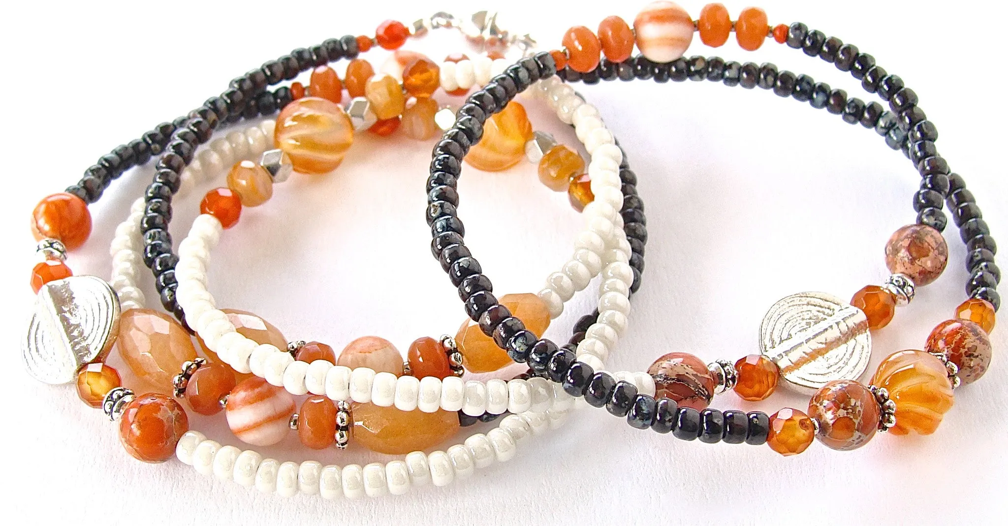 Clementine: Carnelian Bracelet