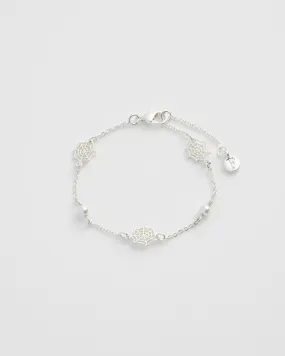 Cobweb Silver Bracelet