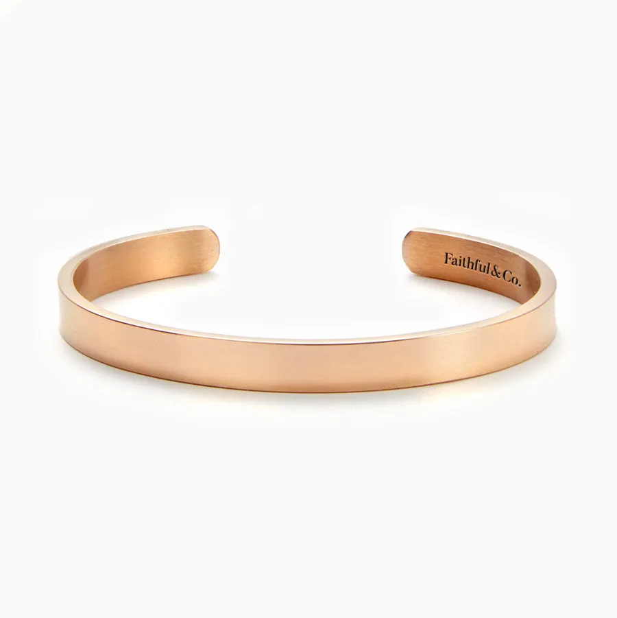 Created With Purpose Cuff Bracelet