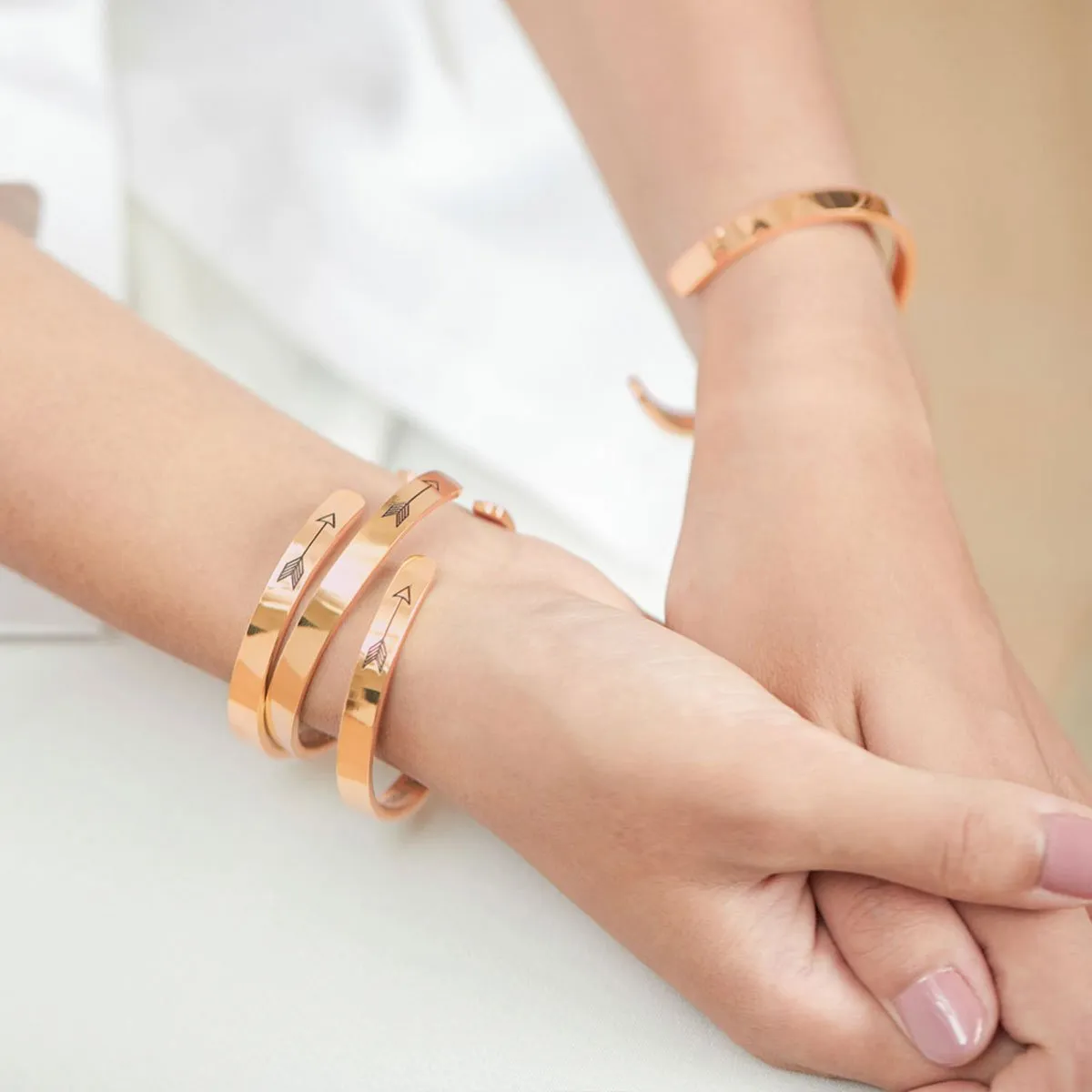 Created With Purpose Cuff Bracelet