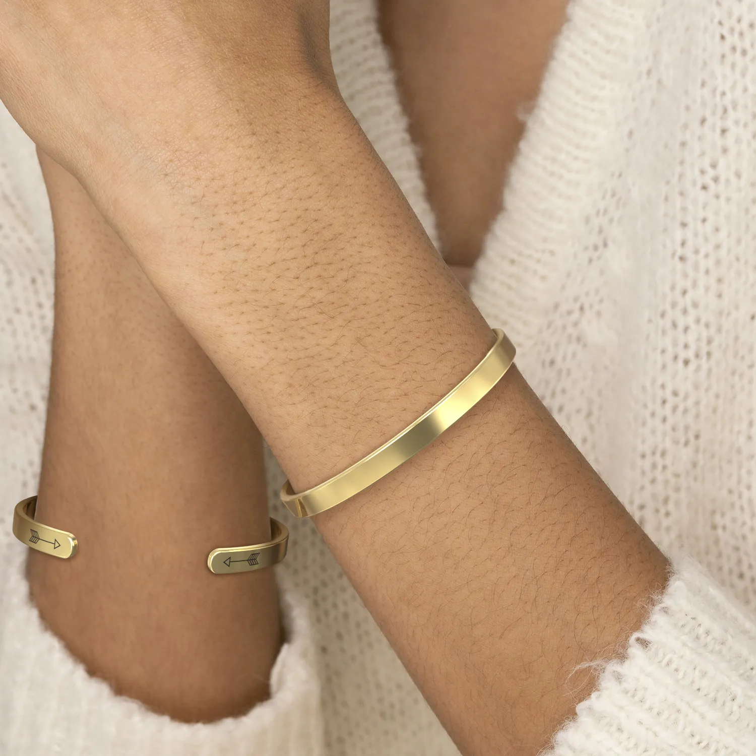 Created With Purpose Cuff Bracelet