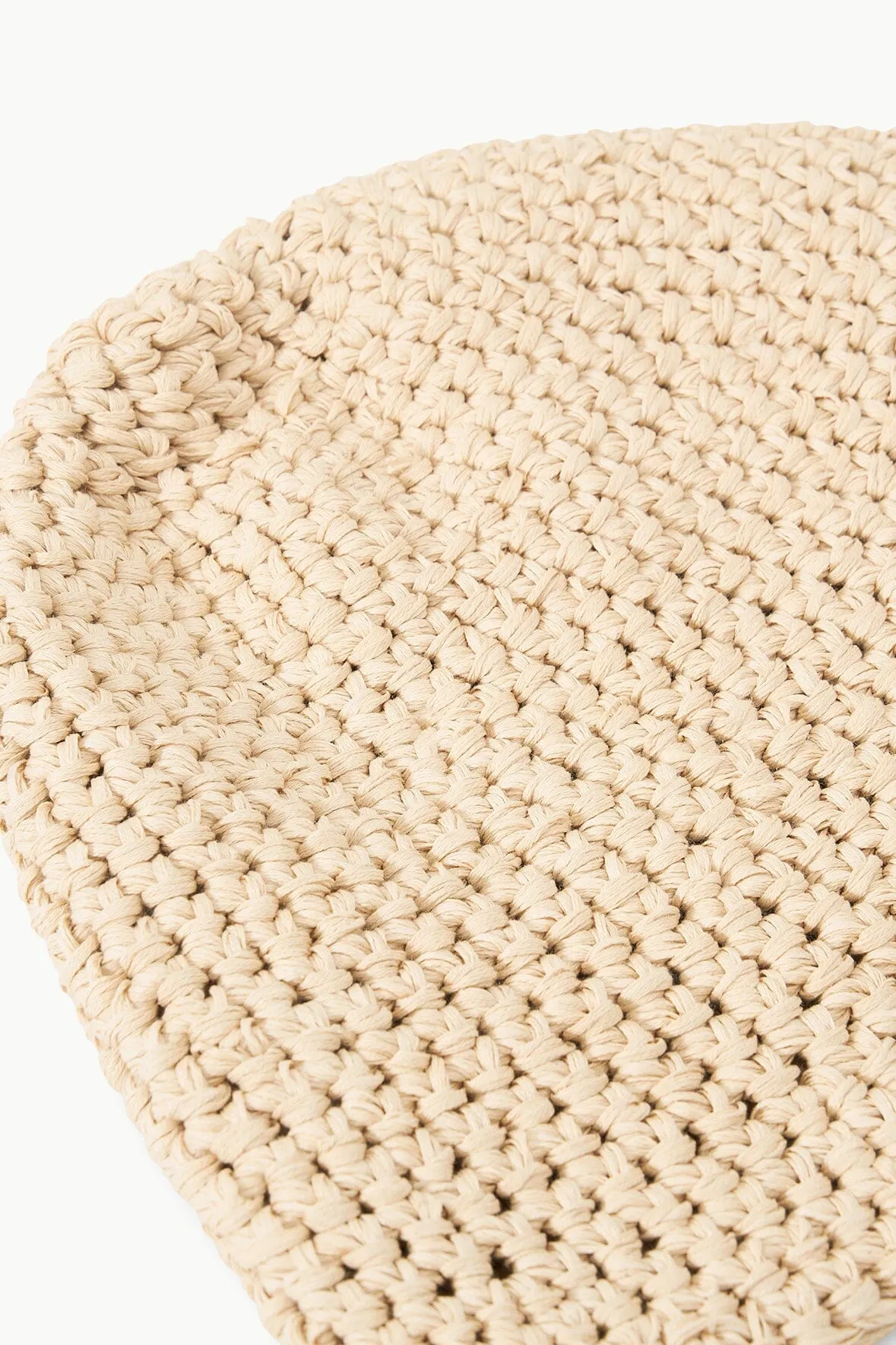 CROCHET HAT | NATURAL