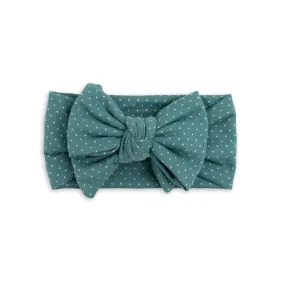Darling Bow Headband - Ocean Mist