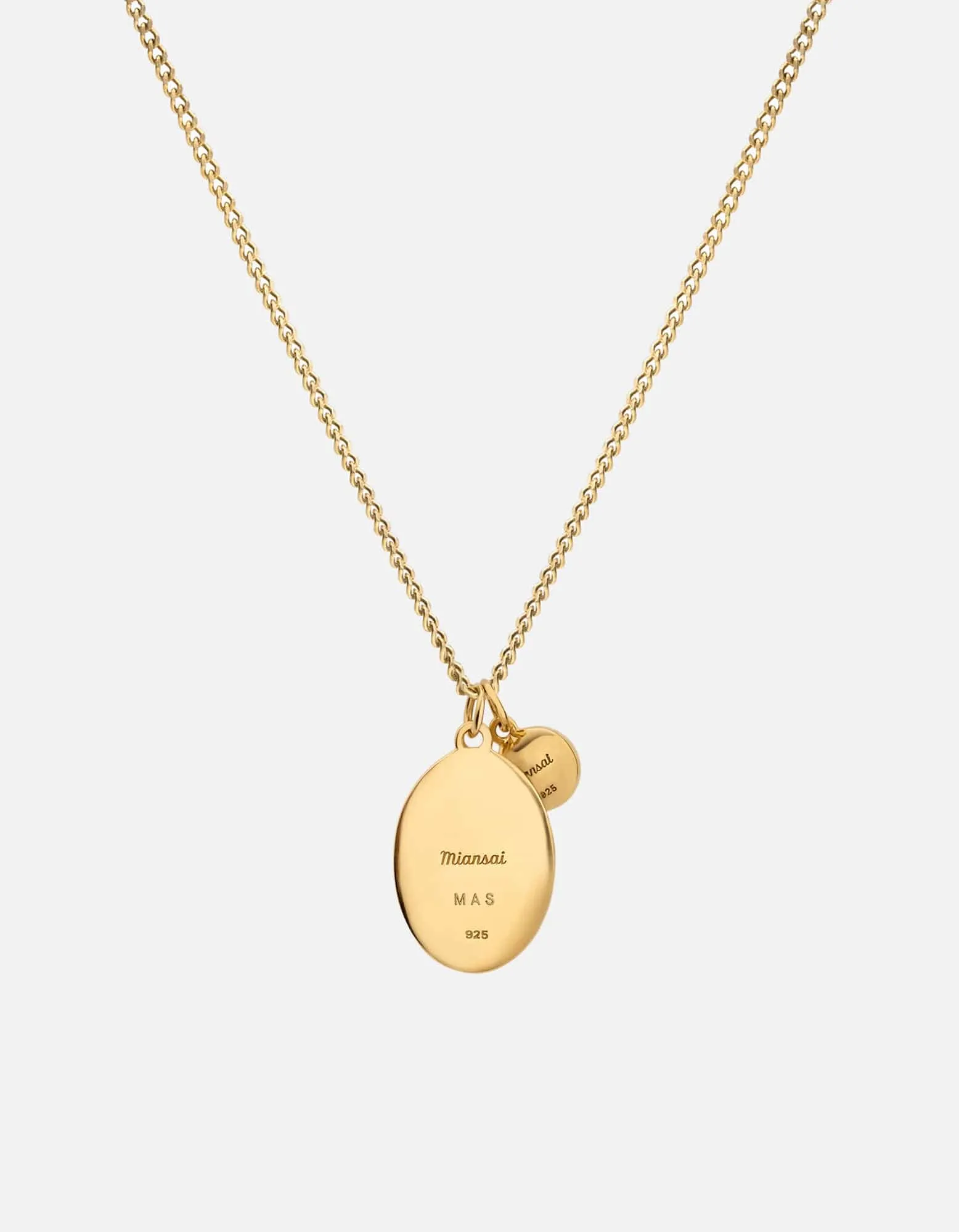 Dawn Necklace, Gold Vermeil/Black